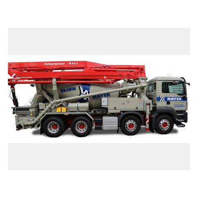 China Factory used AUM construction Putzmeister truck-mounted concrete pump for sale