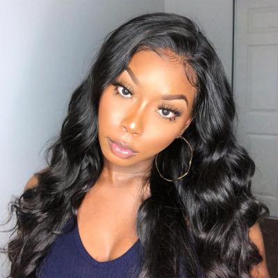 China Brazilian Body Wave Hd Transparent Body Wave Lace Front Human Hair Wig For Color Women 30 36 40 Inch Virgin Hair Wig for sale