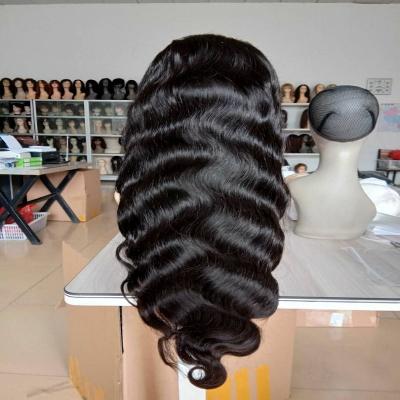 China High Quality Pineapple Hair 20inch 20inch 100% Virgin Remy Human Hair Full Lace Wig for sale