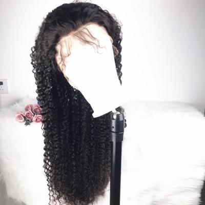 China Wholesale 4x4 Spring Curly Closure Wig Afro Kinky Curly Hair Wigs For Black Women Wig Hair Human Hair for sale