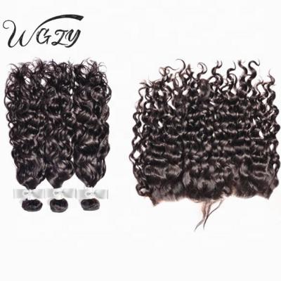 China Wholesale Kinky Curly Virgin Raw Indian Mink Human Hair 3 Bundles Kinky Curly Hair Bundles With Closure for sale