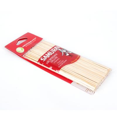 China Heat Resistance Bamboo BBQ Spits Sticks Picks for sale