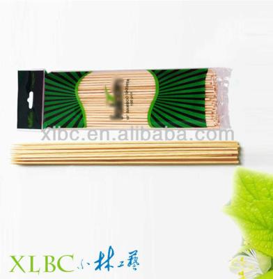 China Bamboo skewers easily cleaned from barbecue 100pcs for sale