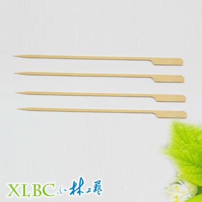 China Easily Cleaned Bamboo BBQ Paddle Spits Disposable Cocktail Sticks for sale