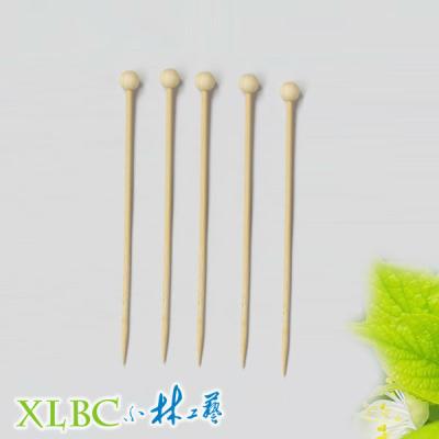 China With Glass Ball Nature Glass Ball Toothpicks for sale