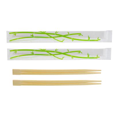 China Customized Sustainable Twins Disposable Bamboo Chopsticks for sale