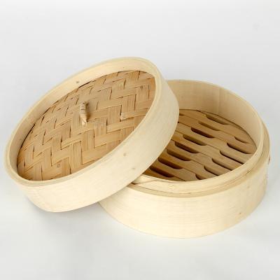 China Party Item Natural Bamboo Steamer for sale