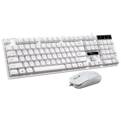 China For High Quality Home Office Standard 104 Key Operating Durable Plastic Computer Keyboard And Mouse Combo for sale