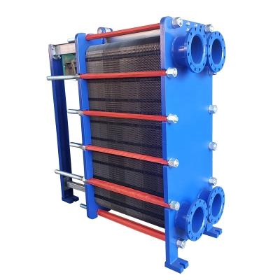 China Hotels BR0.62 DN150 Industrial Customized Welded Plate Heat Exchanger Heat Exchanger Plate Heat Exchanger for sale