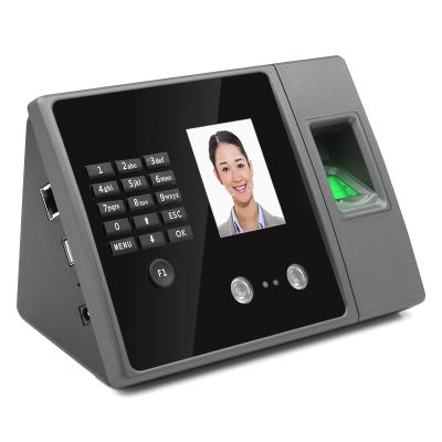 China Optional Biometric Fingerprint And Face Recgnition System HR Attendance Machine With Software for sale