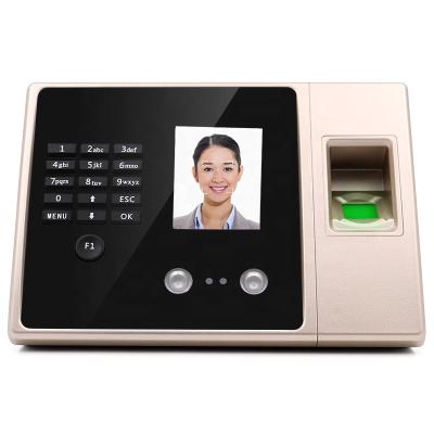 China Optional 2.8 Inch TFT Fingerprint Display Face Recognition Biometric Time Attendance System Machine for sale