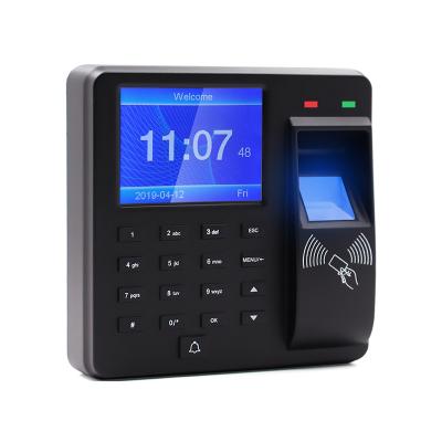 China ABS Biometric Fingerprint Door Access Control Machine Time Attendance With ID Card Reader for sale