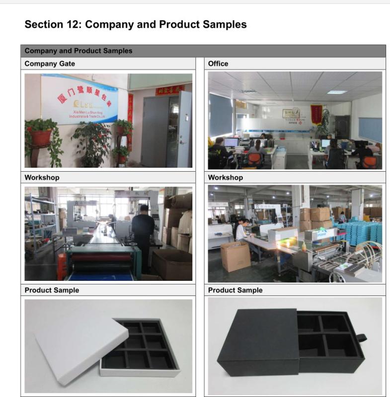 Проверенный китайский поставщик - Xiamen Lu Shun Xing Packaging Industrial And Trade Co., Ltd.