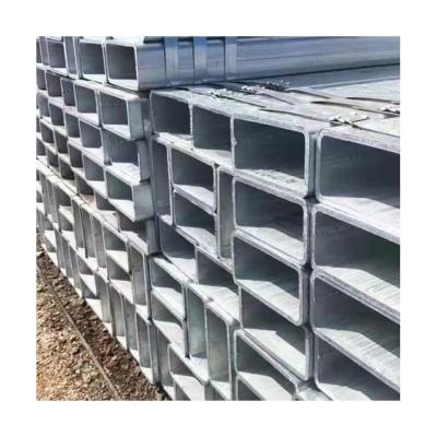 China Special Hot Selling Liquid Pipe Square Tube Square Tube Galvanized Rectangular Galvanized Pipe for sale