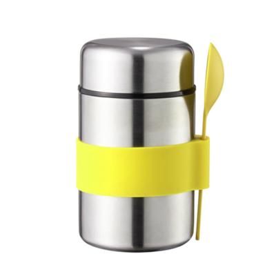 China Double Wall Stainless Steel Thermos Food Flask Set Vacuum Forever Viable Food Flask Woofer Thermal Lunch Box for sale