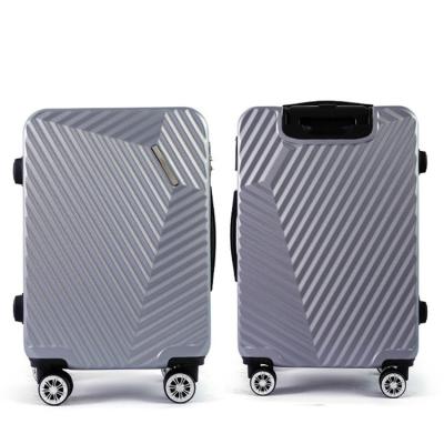 China Long-distance Travel Wholesale Custom Cheap Customized Trolley Case Luggage Set ABS Cary Roller Luggage Bag Travel Luxury Suitcase Set For Women for sale