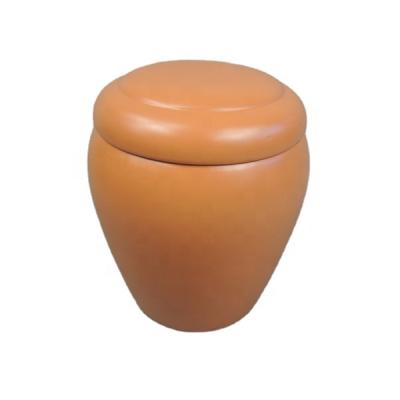 China European Style Low Price Ceramic Natural Finish Cremation Urn Glaze for sale