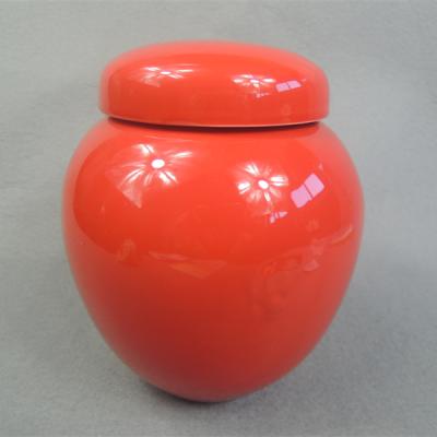 China Other Chinese Wholesale Red Color Cremation Urns Manufacturer for sale