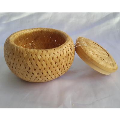 China Weave Bamboo Coffin Caskets And Urns Rattan Funeral Basket Made Of Bamboo Strip for sale