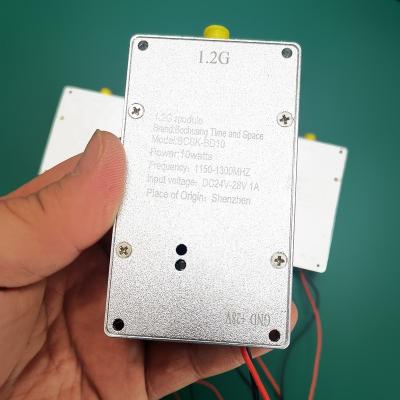 China Power module amplifier 1.2G rf power amplifier module with signal source is used for anti-UAV for sale