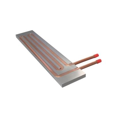 China Heater Parts Custom Hot Sale Liquid Heat Exchanger Copper Cold Plate For Equipments for sale