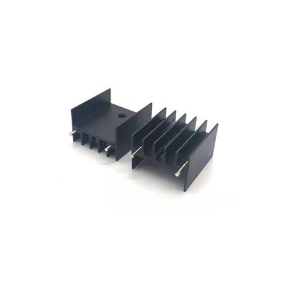 China LED Aluminum Alloy Heatsink Customized Anodized Heatsink For MOSFET TO-220 Transistors for sale