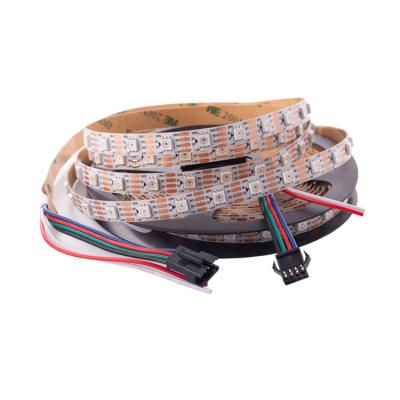 China Accessible Warehouse WS2815 LED Strip RGB Colorful Full Color Led Light IC Built In SMD5050 Digital 60led/m for sale