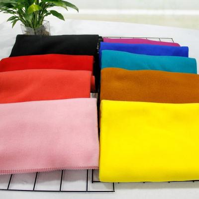 China High quality double-sided velor blanket fabric Shrink-resistant for sale