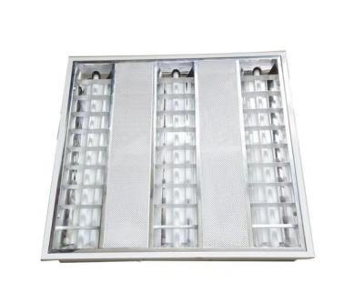 China Modern Fluorescent Reflective T5 Lamp Recessed Grille Light High Efficiency Light Fixture for sale