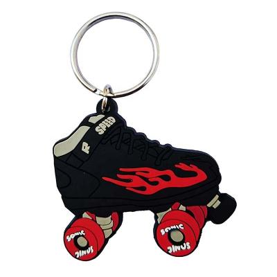 China Fashional Souvenir Gifts Free Samples Custom Rubber Key Chain With Soft Logo 2D /3D PVC Key Chain Custom Logo For Promotion Gifts Sneaker Keychains for sale