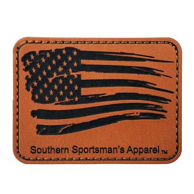 China Efficient Service Logo Patches For Clothing in Viable Multi Colored Leather for sale