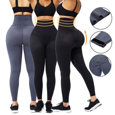 China Antibacterial High Waist Tummy Control Shapewear Women Body Shaper Butt Lifter Shaper Leggings for sale