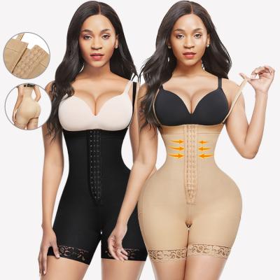 China High Quality Fashion Tight Skinny Elastic Belly Breathable Slimming Body Shaper Seamless Shapewear For Women Colombianas Shaper for sale