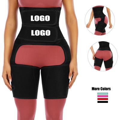 China Antibacterial Thigh Waist Trainer Neoprene Slimmer Waist Trainer Private Label for sale