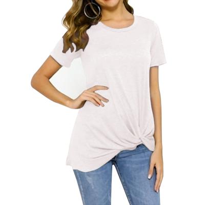 China Anti-Wrinkle Shirts For Lady Wholesale Affordable Plus Size T-shirts Women Tops Women Blouses For Women 2021 for sale