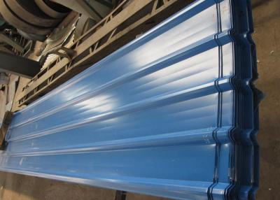 China Color Coated GI Corrugated Galvanized Steel Sheet Industrial Panels Thickness 0.15- 1.0mm for sale