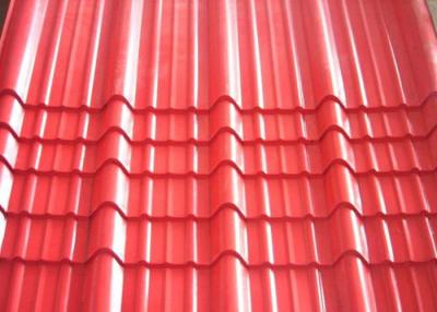 China Roofing Corrugated Steel Sheet PPGI Prepainted Galvanized For High Strength Steel Plate for sale