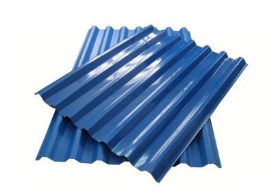 China 6ft  8ft 10ft 12ft Corrugated Roof Sheets Galvanised Color Coated Aluzinc for sale