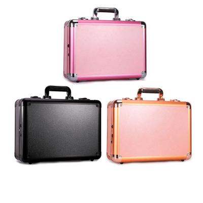 China With Lightweight High End Beauty Make Up Case With Foam Cosmetic Carrying Case With Led Mirror for sale