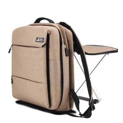 China Beach Anti-theft Portable Folding Hunting Travel Fishing USB Business Laptop Backpack for sale