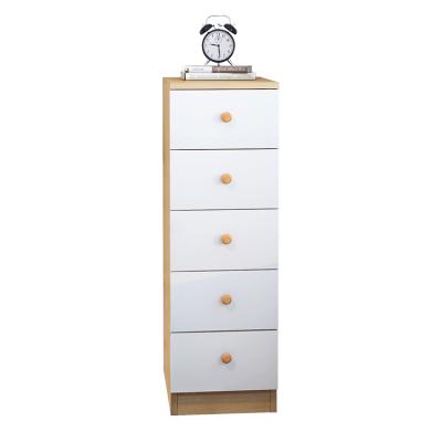 China Narrow 20/25/30 cm wide storage cabinet drawer chest type bedroom bedside cabinet small narrow multi-layer storage drawers cabinet for sale