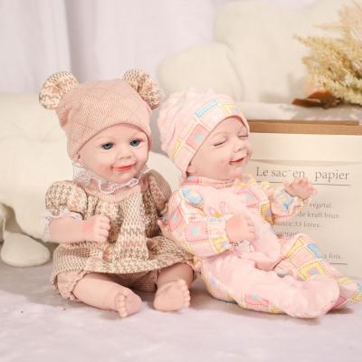 China Wholesale Cartoon Toy 33cm Kids Toys Realistic Reborn Baby - Doll Toys Playing Set With Bottle Diaper for sale