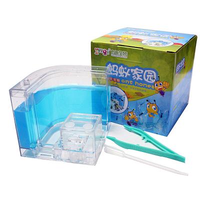 China Educational Science Toys Ant Farm Ant House Transparent Insects Feeding Box Ant Villa Workshop Home Castle Children Educational Science Toys for sale