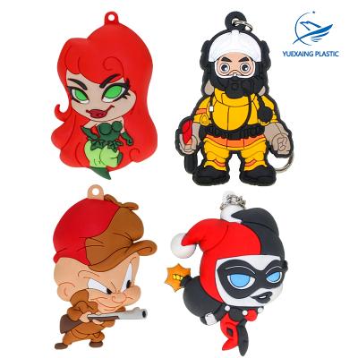 China The main chain gift the factory directly supply PVC cartoon character dolls the three-dimensional silicone dolls, anime injection dolls for sale