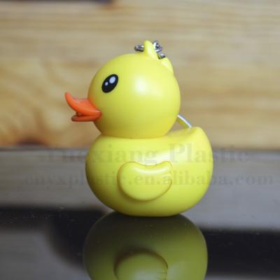 China Innovative Rubber Key Ring Plastic Rubber Duck Keychains For Promotional Gifts for sale