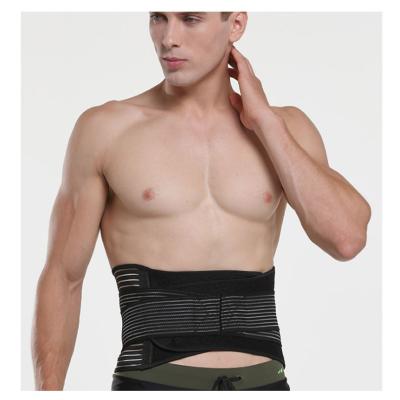 China Hot-selling Adjustable High Elastic Miket Men's Body Shaping Belt Lumbar Support Belt Waist Pad for sale