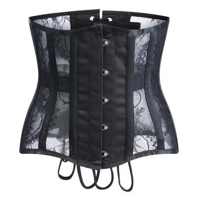 China Polyester Miket Palace Style Waist Shapewear Corset Sexy Diet Girly Gothic Plus Size Corset Palace Shapewear for sale