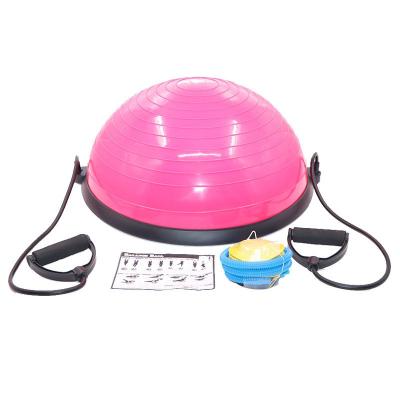 China Round Non-slip Indoor Exercise Anti-burst Ball Speed ​​Wave Yoga Home Miket Yoga Ball Half Ball for sale