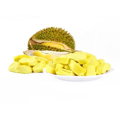 China Low Price Best Selling Organic Dried Fruits Empty Freeze Bulk Packed Durian Dry Liner With White Chocolate for sale