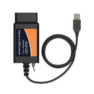 China Hot selling V1.5 USB ELM327 software etc. For-scan For-scan CAN BUS test box support MS CAN bus and HS CAN bus for Ford for sale